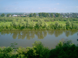 Река Иня возле Инской